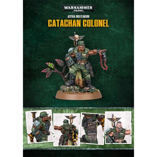 Astra Militarum - Catachan Colonel Commemorative Series - Modellism...