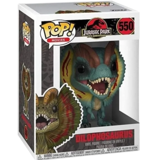 Funko Pop! - Jurassic Park - Dilophosaurus - Numero 550 - FUNKO POP...