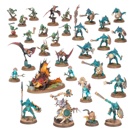 Spearhead: Seraphon - Sunblooded Prowlers Games Workshop | La Taver...