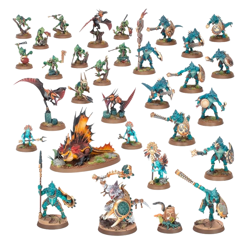 Spearhead: Seraphon - Sunblooded Prowlers Games Workshop | La Taver...