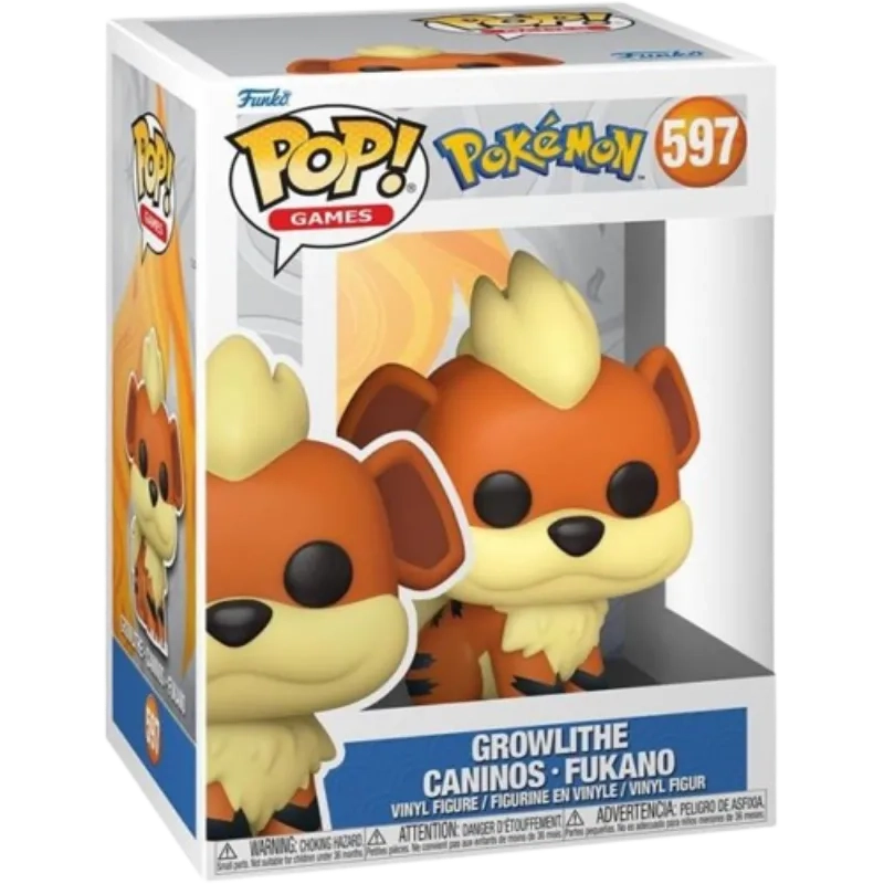 Funko Pop! - Pokemon - Growlithe - Numero 597 - FUNKO POP! FUNKO!  ...
