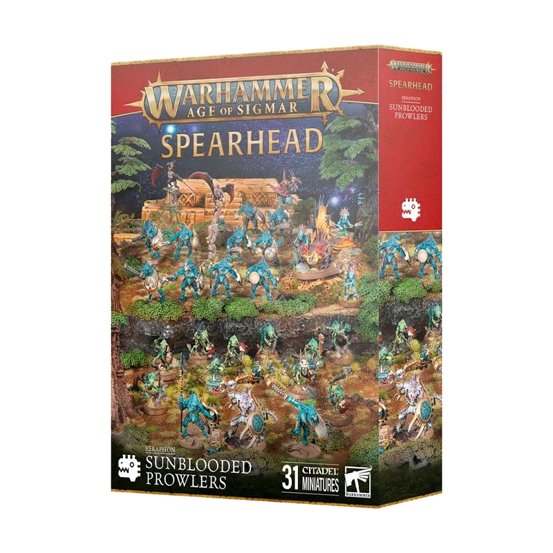 Spearhead: Seraphon - Sunblooded Prowlers Games Workshop | La Taver...