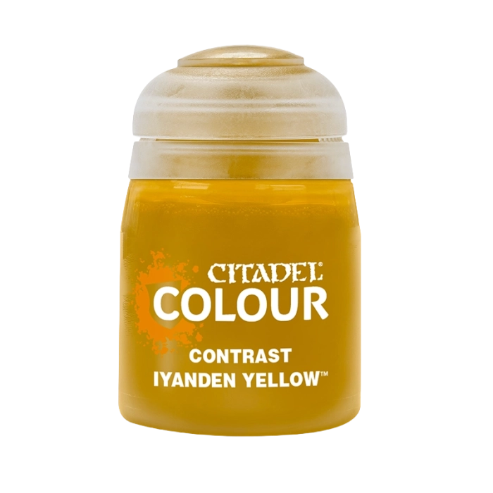 Contrast: Iyanden Yellow Warhammer Colour | La Taverna del Gufo