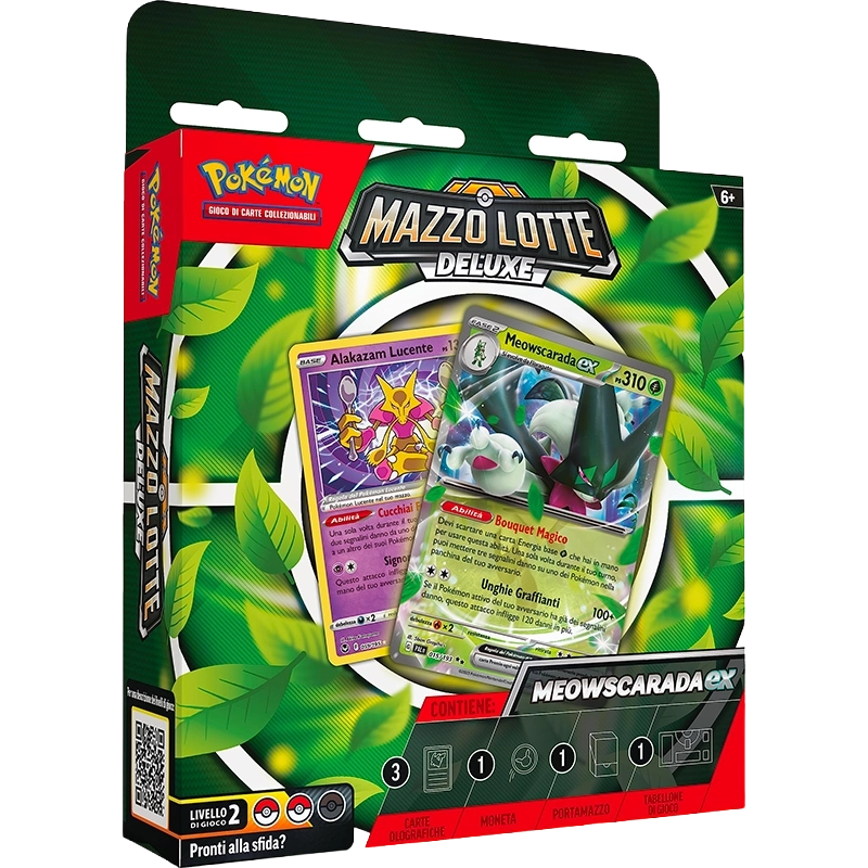 Pokémon - Mazzo Lotte Deluxe Meowscarada-ex - Carte Collezionabili ...