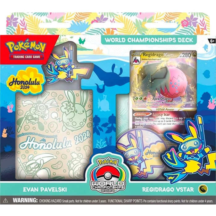 Pokémon - Mazzo dei Campionati Mondiali 2024: Evan Pavelski - Regid...