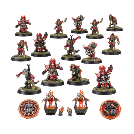 Chaos Dwarf Blood Bowl Team Games Workshop | La Taverna del Gufo