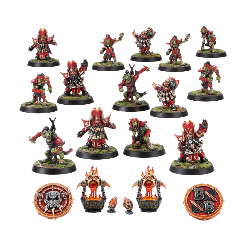 Chaos Dwarf Blood Bowl Team Games Workshop | La Taverna del Gufo