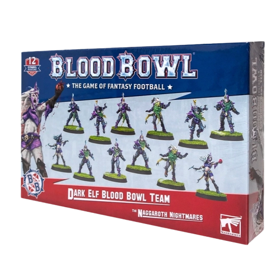 Dark Elf Blood Bowl Team Games Workshop | La Taverna del Gufo