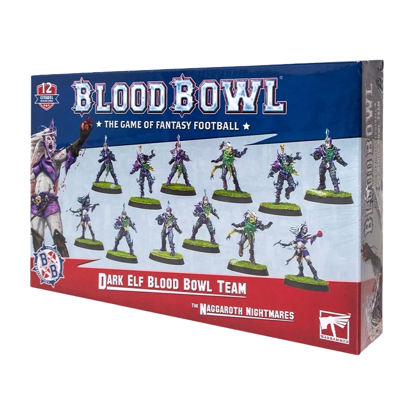 Dark Elf Blood Bowl Team Games Workshop | La Taverna del Gufo