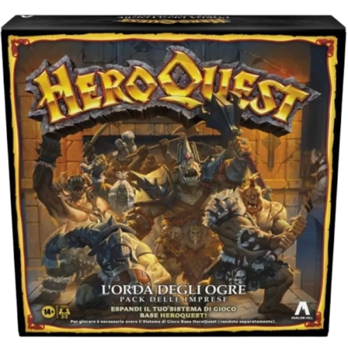 HeroQuest - L'Orda degli Ogre - Giochi da Tavolo Hasbro  | La Taver...