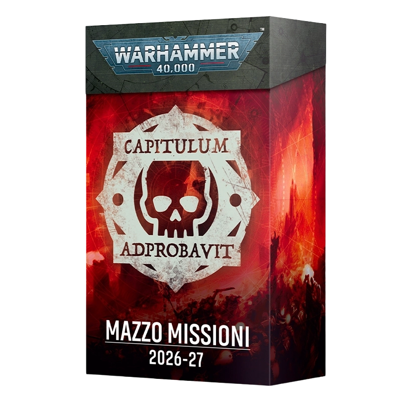 Warhammer 40K - Capitulum Adprobavit: Mazzo Missioni 2026-27 ITA Ga...