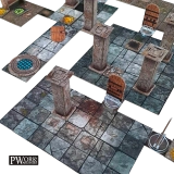 The Dungeon - RPG Modular Map Tiles PWork Wargames | La Taverna del...