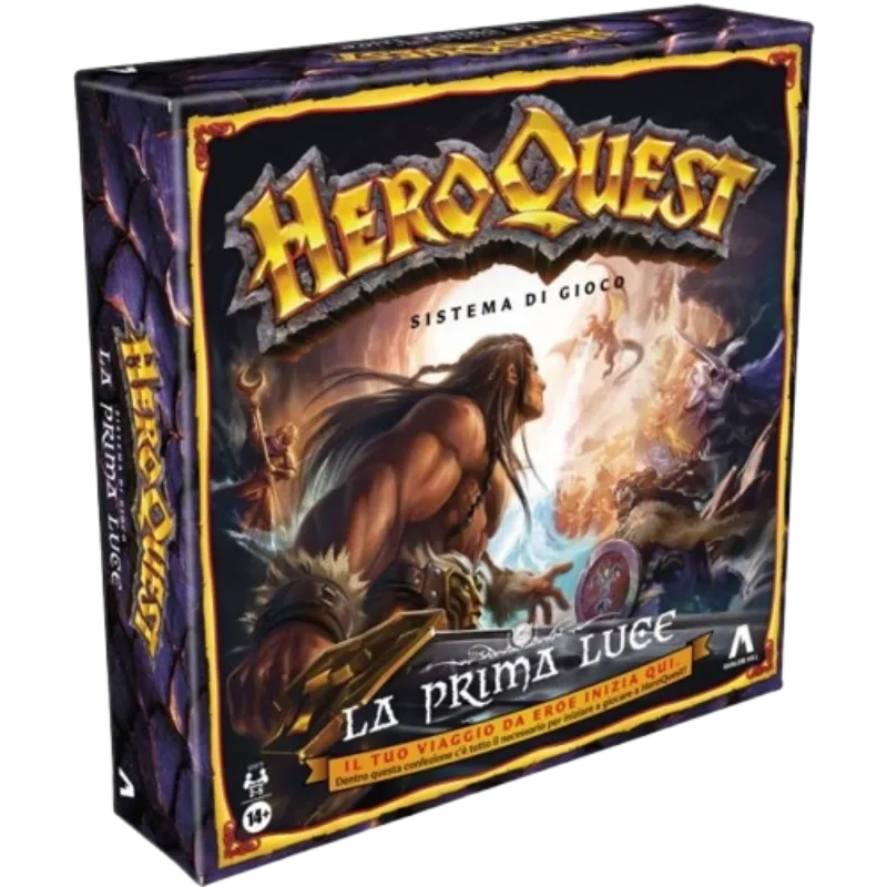 HeroQuest - La Prima Luce - Giochi da Tavolo Hasbro  | La Taverna d...