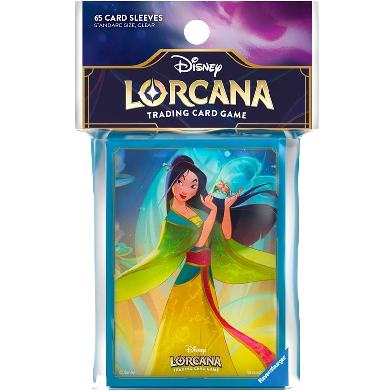 Lorcana - 65 Buste Protettive - Fabled - Mulan - Carte Collezionabi...