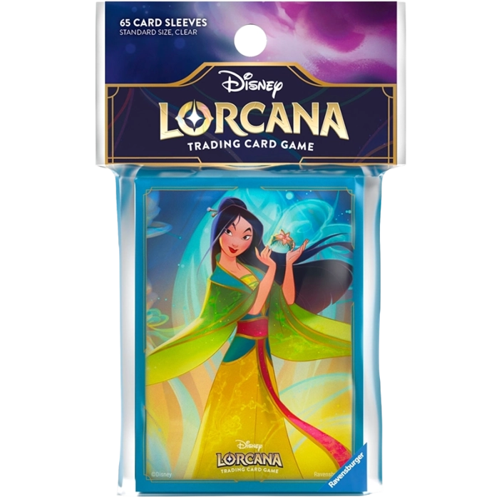 Lorcana - 65 Buste Protettive - Fabled - Mulan - Carte Collezionabi...