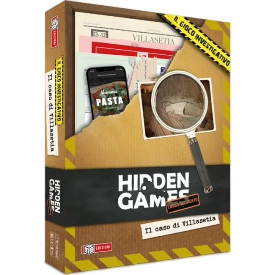 Hidden Games - Il Caso di Villasetia - Giochi da Tavolo MS Edizioni...