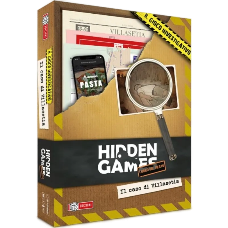 Hidden Games - Il Caso di Villasetia - Giochi da Tavolo MS Edizioni...