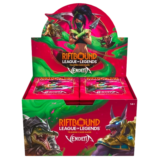Riftbound - Booster Display (24 Buste) - Vendetta - ENG Riot Games ...