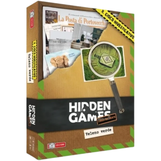 Hidden Games - Veleno Verde - Giochi da Tavolo MS Edizioni  | La Ta...