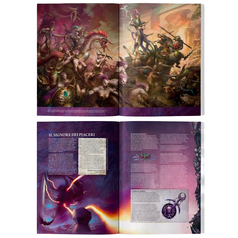 Tomo da Guerra del Caos: Hedonites of Slaanesh ITA Games Workshop |...