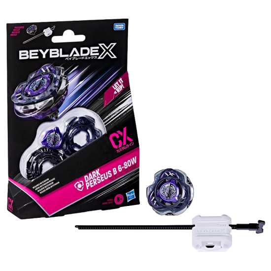 Beyblade X - Dark Perseus B 6-80W Hasbro | La Taverna del Gufo