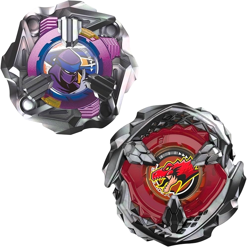 Beyblade X - Dual Pack - Beat Tyranno / Knife Shinobi Hasbro | La T...