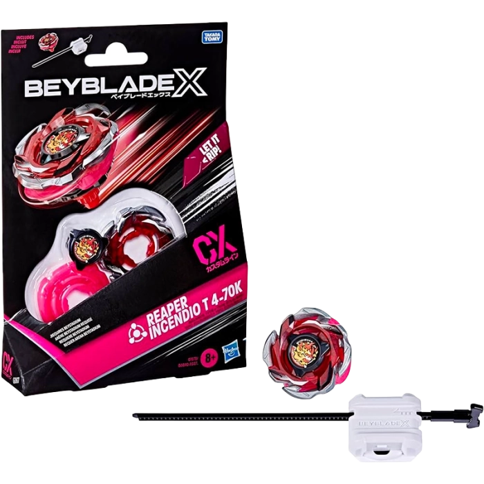 Beyblade X - Reaper Incendio T 4-70K Hasbro | La Taverna del Gufo