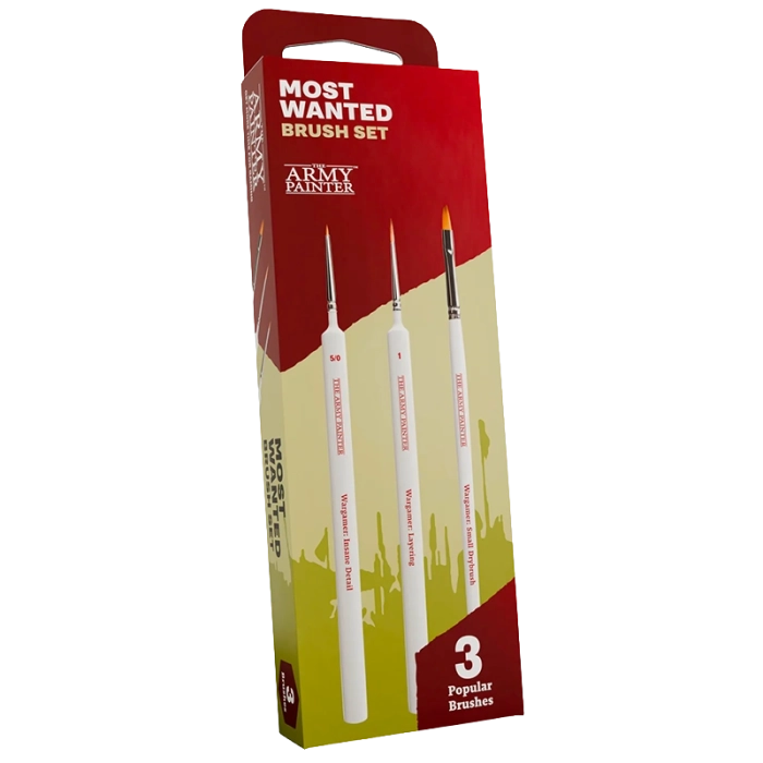 Most Wanted Brush Set - Modellismo The Army Painter  | La Taverna d...