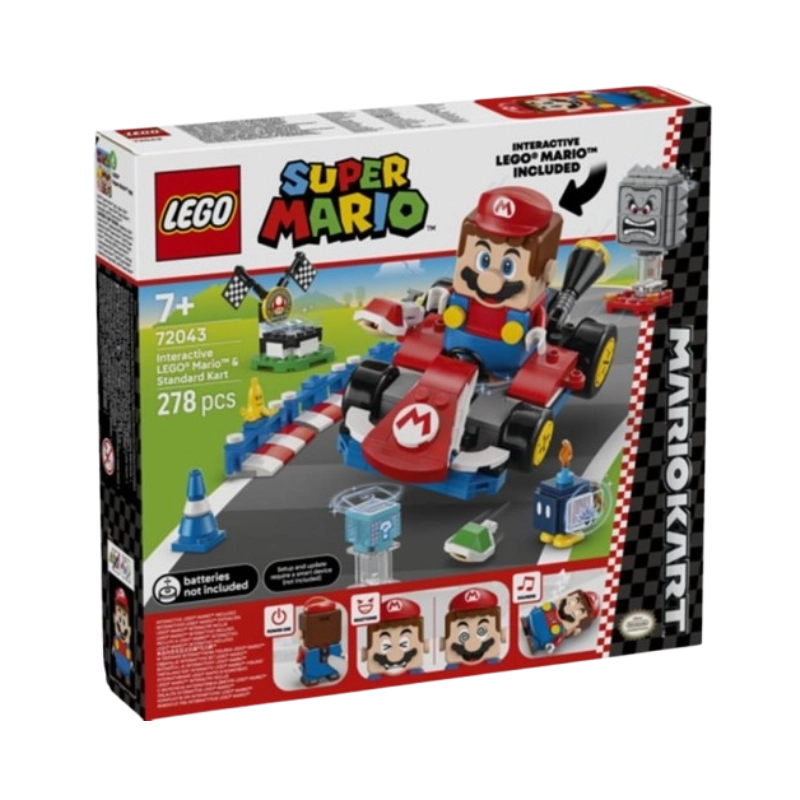LEGO® Super Mario Kart - Mario Interattivo e Kart Standard LEGO | L...