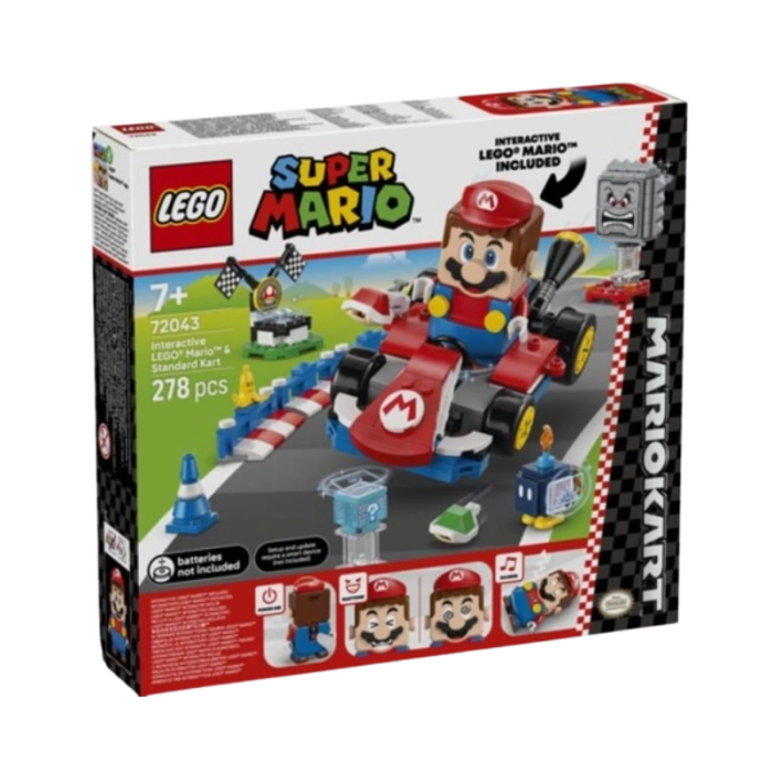 LEGO® Super Mario Kart - Mario Interattivo e Kart Standard LEGO | L...