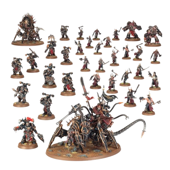 Battleforce: Chaos Space Marines Warband Games Workshop | La Tavern...