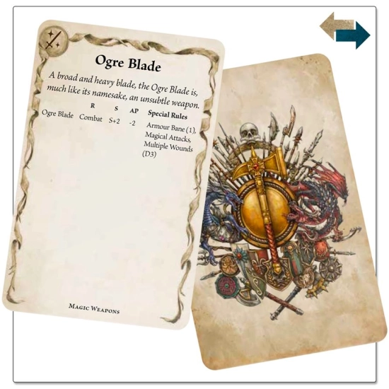 Common Magic Items Reference Card Pack (EN) Games Workshop | La Tav...