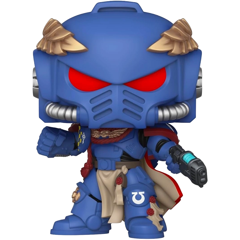 Funko Pop! - Warhammer 40k - Ultramarines Captain - Numero 1288 FUN...
