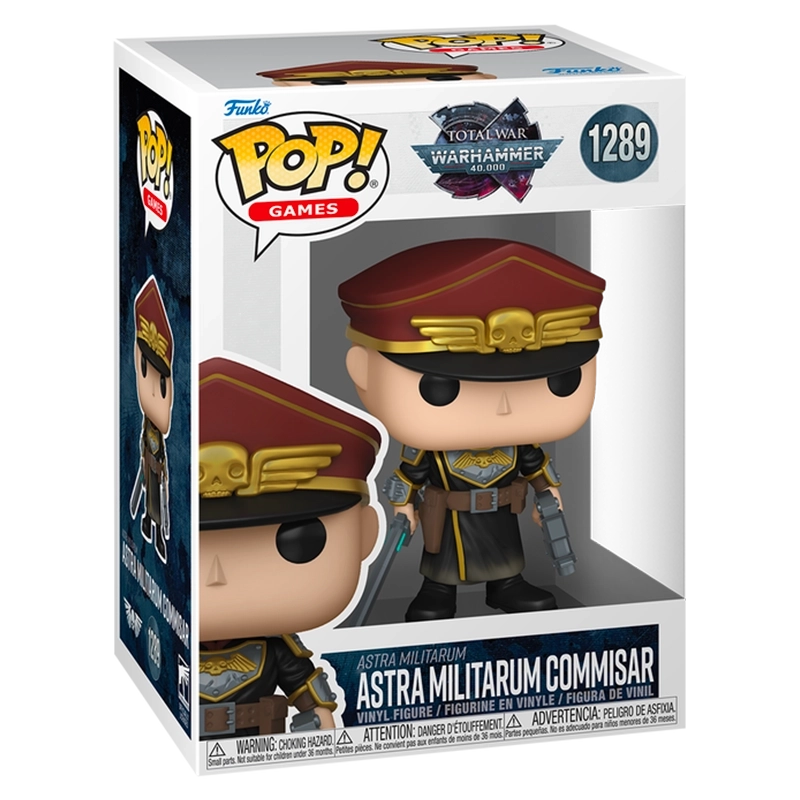 Funko Pop! - Warhammer 40k - Astra Militarum Commisar - Numero 1289...