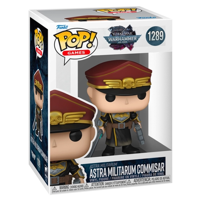 Funko Pop! - Warhammer 40k - Astra Militarum Commisar - Numero 1289...