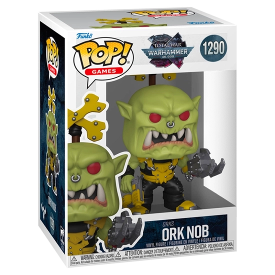 Funko Pop! - Warhammer 40k - Ork Nob - Numero 1290 FUNKO POP! FUNKO...