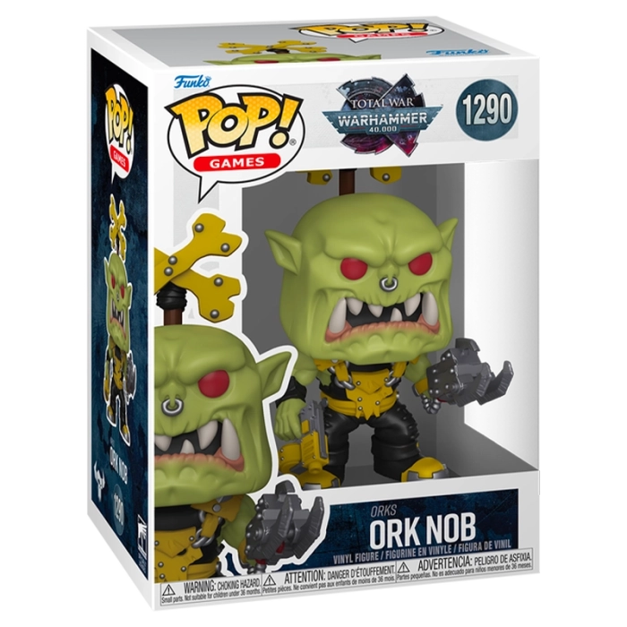 Funko Pop! - Warhammer 40k - Ork Nob - Numero 1290 FUNKO POP! FUNKO...