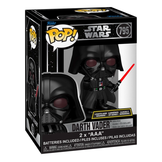 Funko Pop! - Star Wars - Darth Vader with Lightsaber - Numero 795 F...