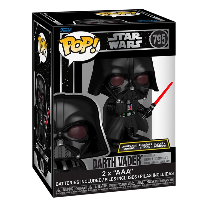 Funko Pop! - Star Wars - Darth Vader with Lightsaber - Numero 795 F...