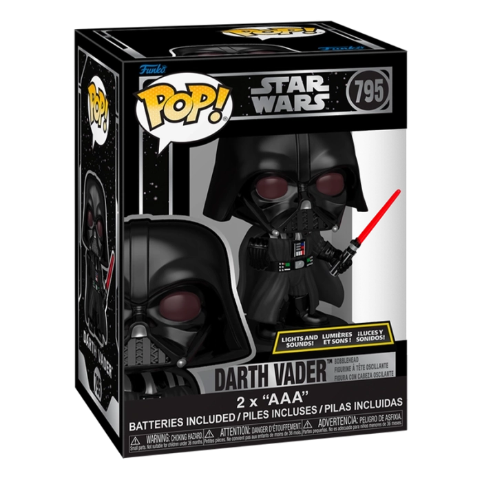 Funko Pop! - Star Wars - Darth Vader with Lightsaber - Numero 795 F...