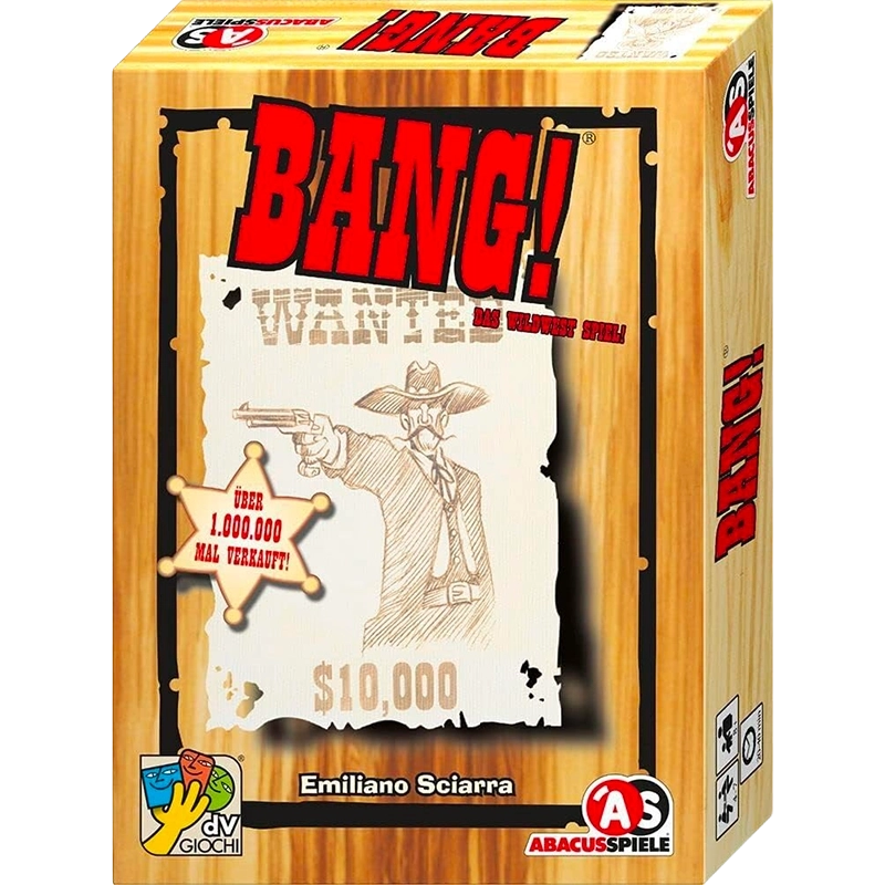 Bang! Giochi da Tavolo DV Games | La Taverna del Gufo