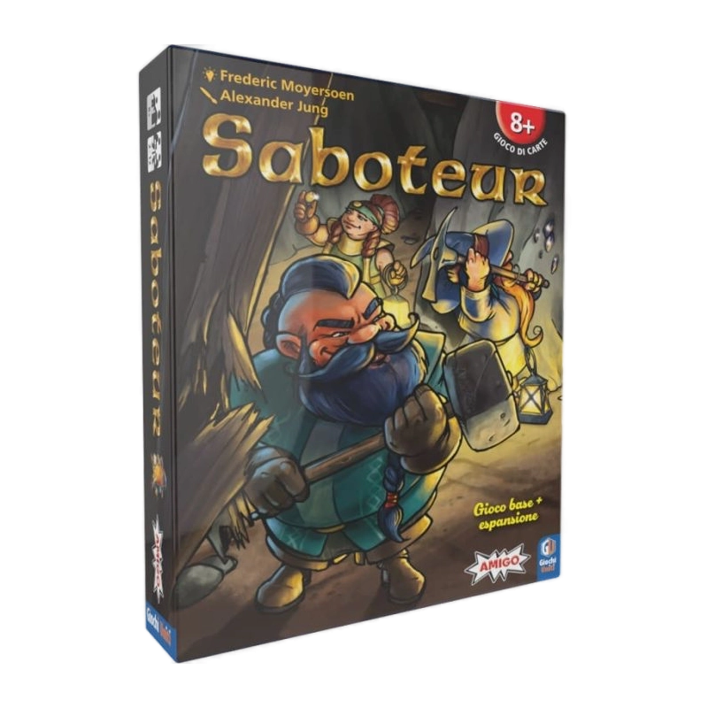 Saboteur - Nuova Edizione - Giochi da Tavolo Giochi Uniti  | La Tav...