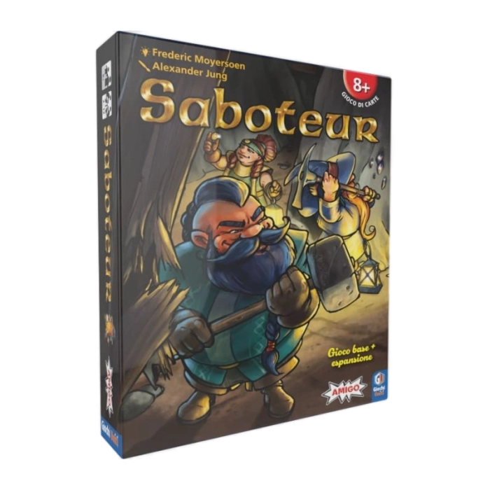 Saboteur - Nuova Edizione - Giochi da Tavolo Giochi Uniti  | La Tav...