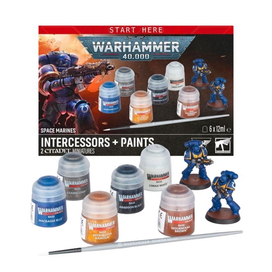 Space Marines: Intercessor + Colori Games Workshop | La Taverna del...