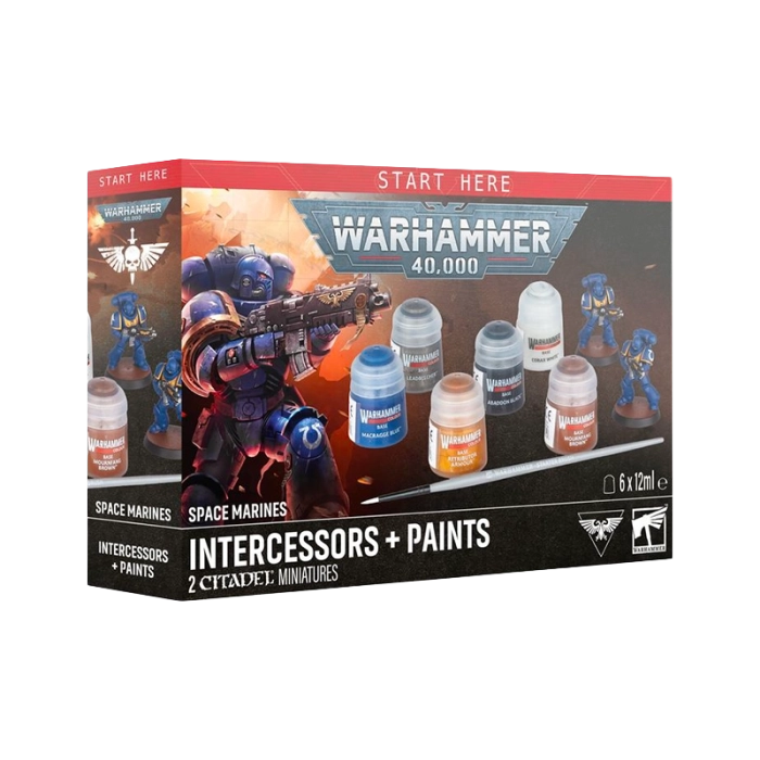 Space Marines: Intercessor + Colori Games Workshop | La Taverna del...