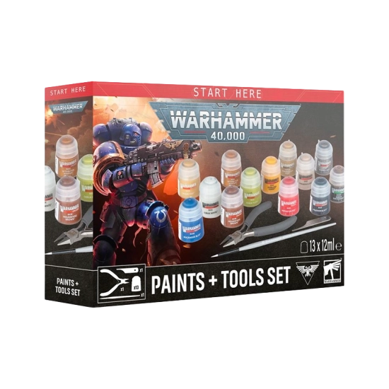 Warhammer 40K Set Colori + Attrezzi Games Workshop | La Taverna del...