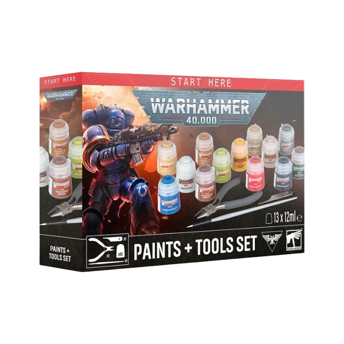 Warhammer 40K Set Colori + Attrezzi Games Workshop | La Taverna del...