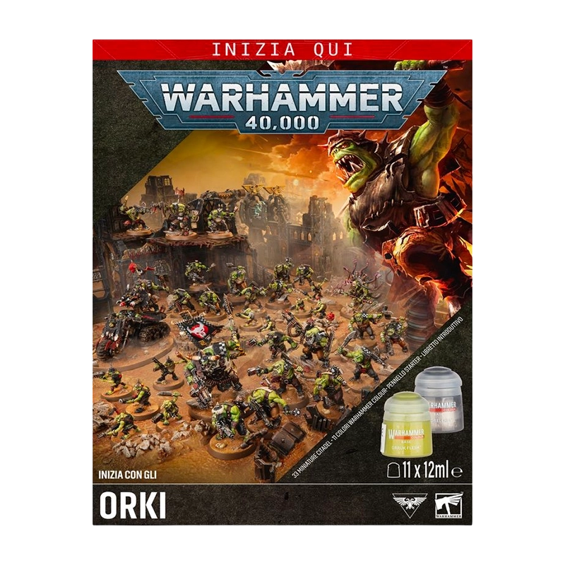 Warhammer 40K Inizia con gli Orki Games Workshop | La Taverna del Gufo