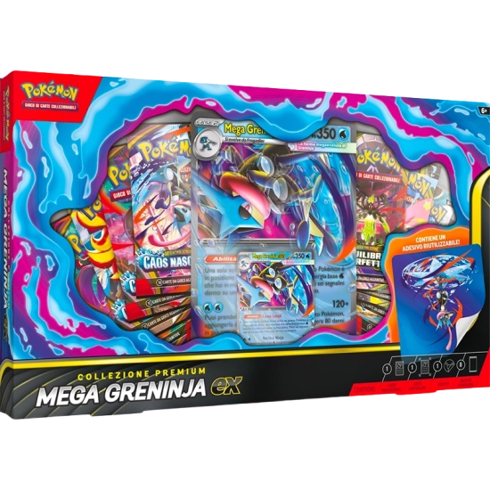 Pokémon - Collezione Premium Mega Greninja EX Pokémon | La Taverna ...