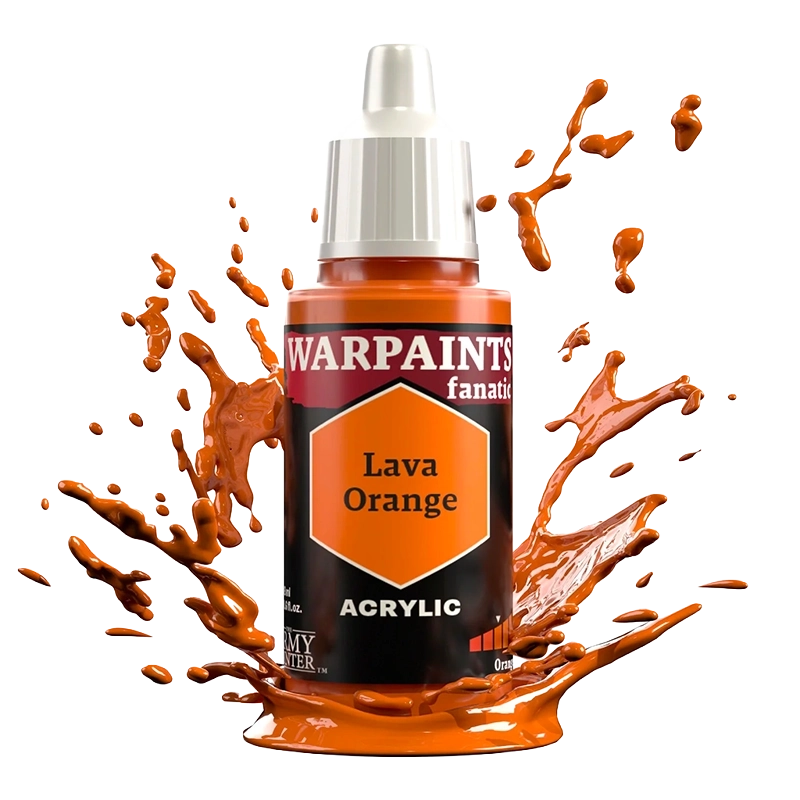 Warpaints Fanatic: Lava Orange The Army Painter | La Taverna del Gufo